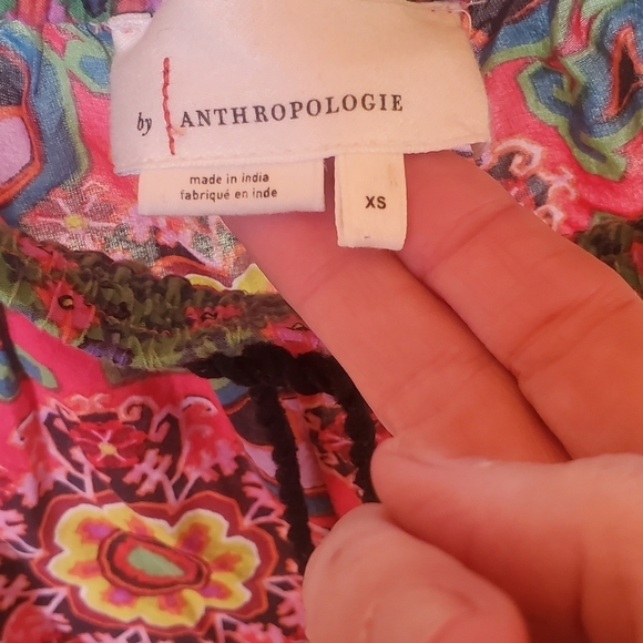 Anthropologie Joanie Boho Harem Colorful Sz. XS Pants Made in India - Picture 5 of 13